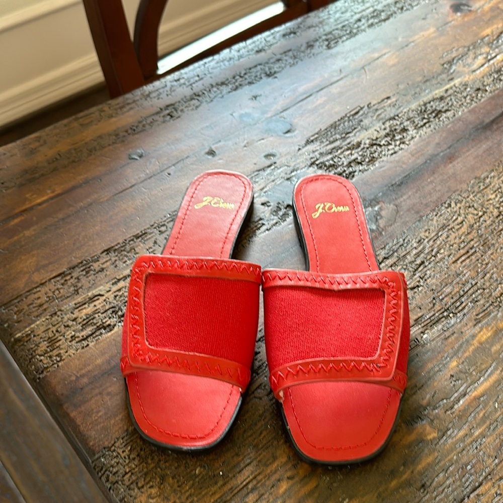 Never worn J crew sandal